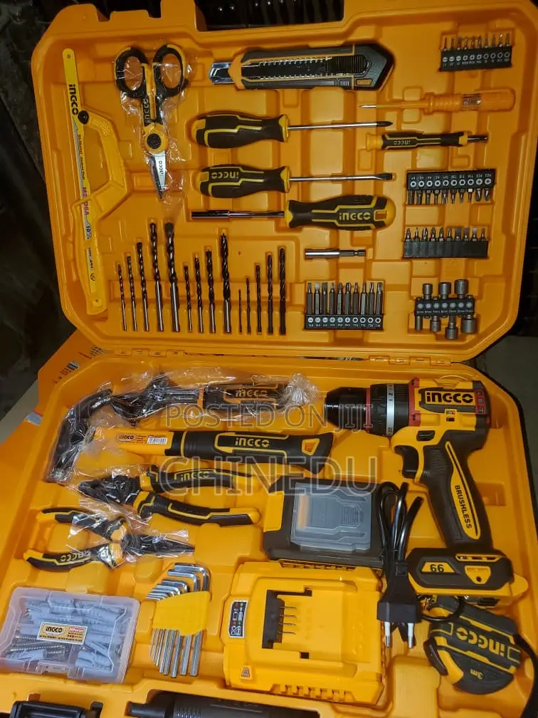 Set of Tools With Screw Drill 66pcs