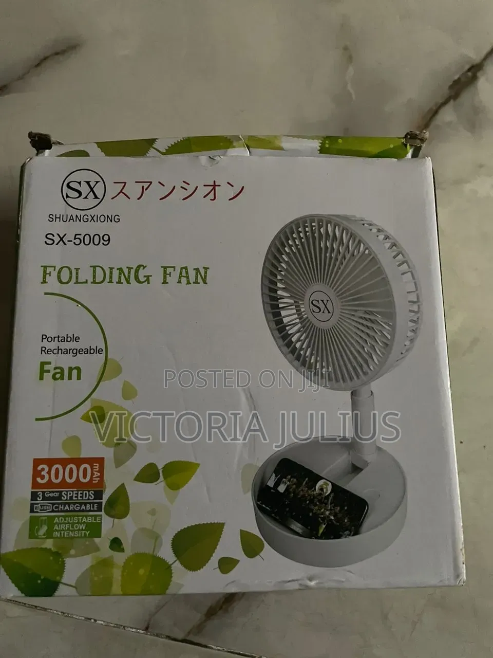 Portable Rechargeable Fans