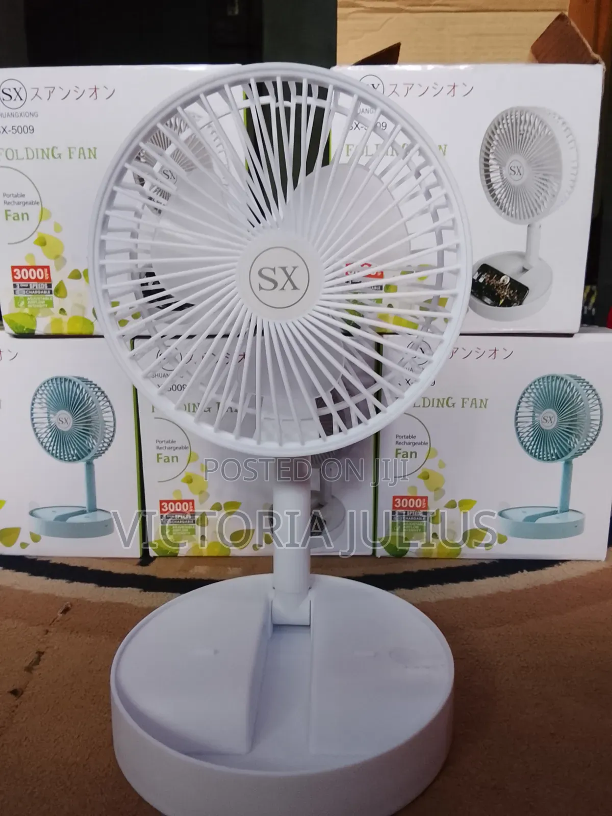 Portable Rechargeable Fans
