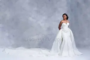 Strapless, Sweetheart Neckline, 2-in-1 Dress.