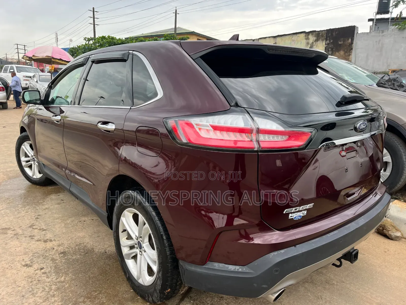 Ford Edge SEL AWD 2019 Burgundy