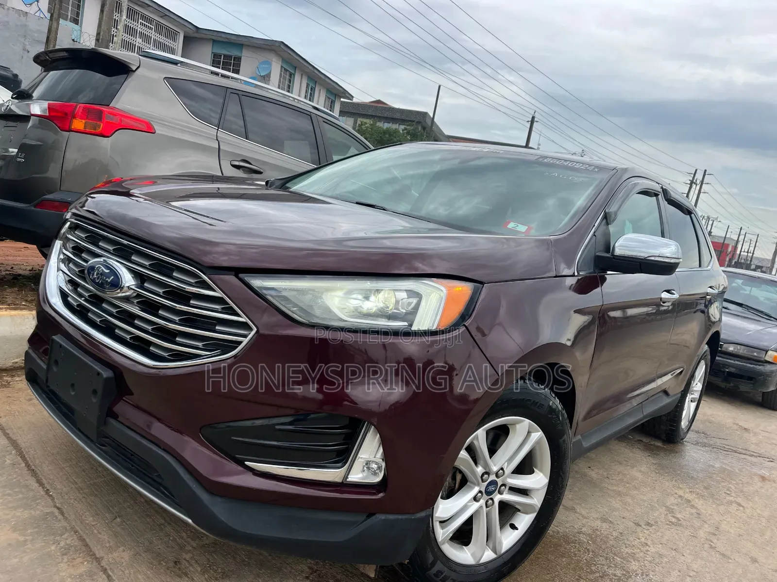 Ford Edge SEL AWD 2019 Burgundy