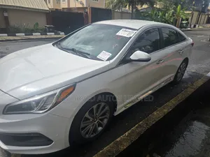 Hyundai Sonata Limited 2.0T Seban (2.0L 4cyl 6A) 2016 White