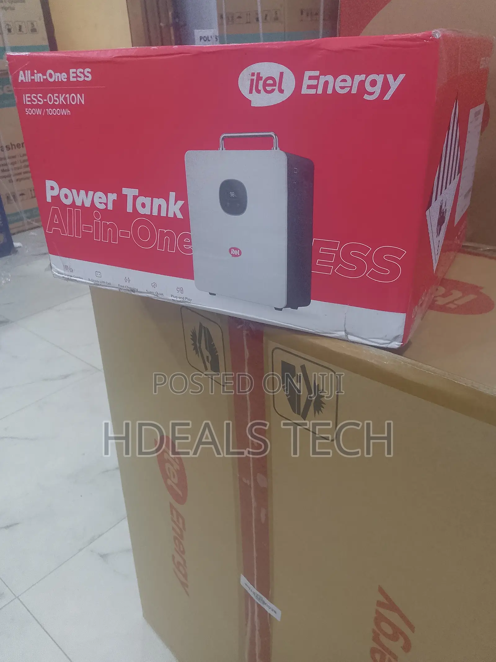 Original Itel Power Tank 1000wh Solar Generator