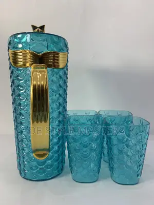 Plastic Jug and Cup Set