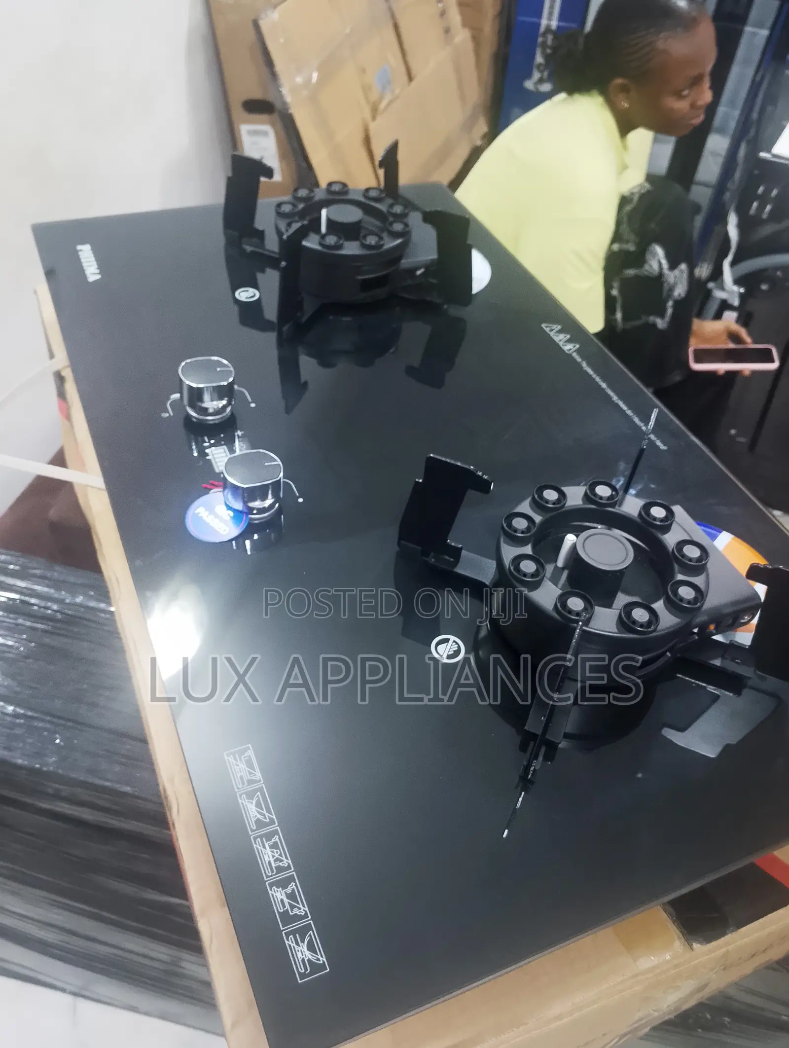 Phiima Dual Flame Gas Hob