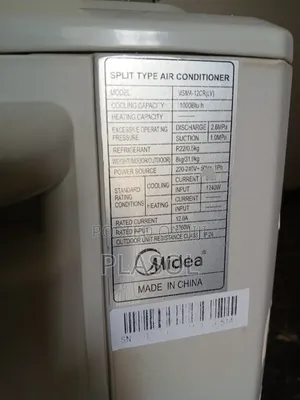 1.5 Hp Fairly Used Midea Split Unit Ac