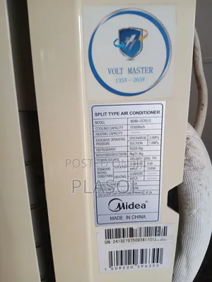 1.5 Hp Fairly Used Midea Split Unit Ac