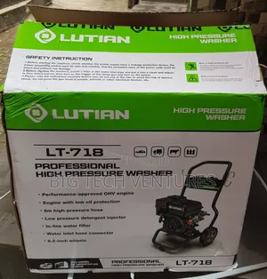 Lutian Lt-718 Gasoline-Powered High-Pressure Washer Designed