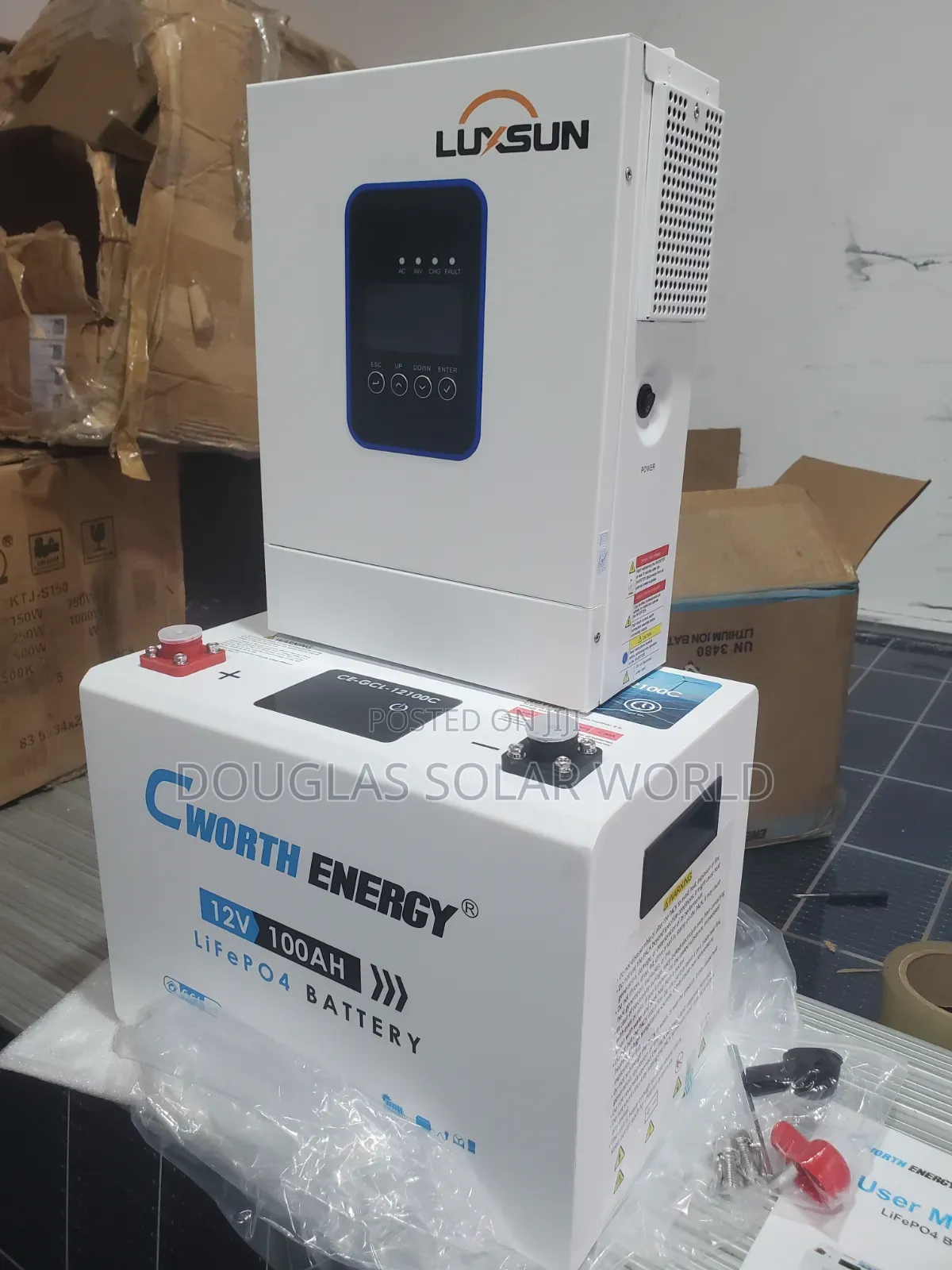 2kw/1.3kwh All-in-One Solar Solution (Solar System)