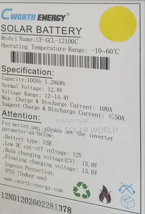 2kw/1.3kwh All-in-One Solar Solution (Solar System)