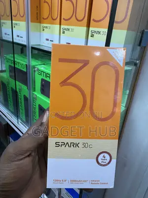 New Tecno Spark 30C 128 GB Yellow