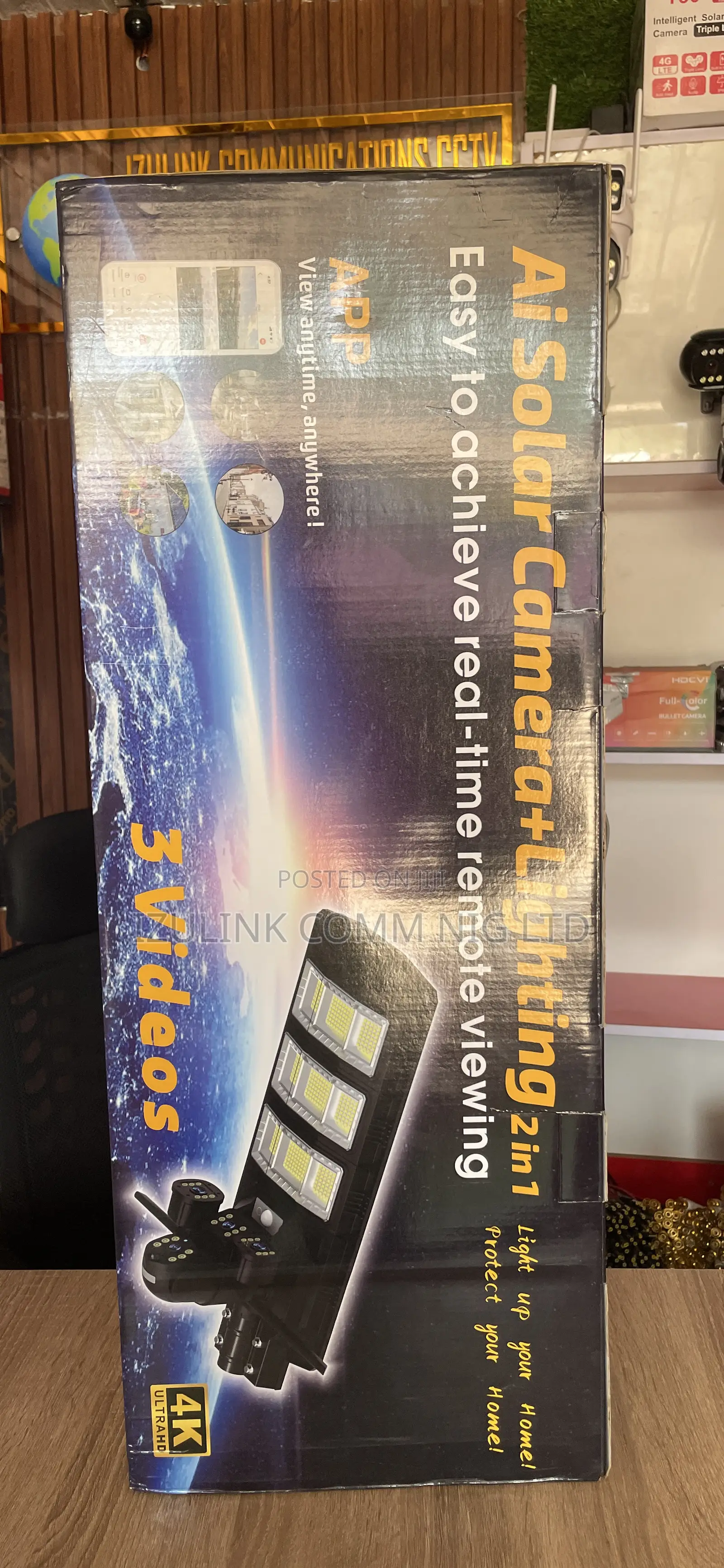Ai Sola Camera +Lighting 2in1