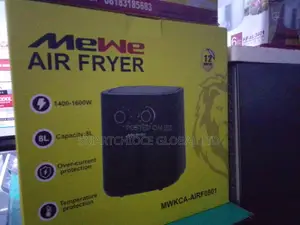 Mewe Air Fryer 8l Brand New