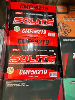 Quality Solite Korea Battery 12v 75ahs for Every Suv  Use.