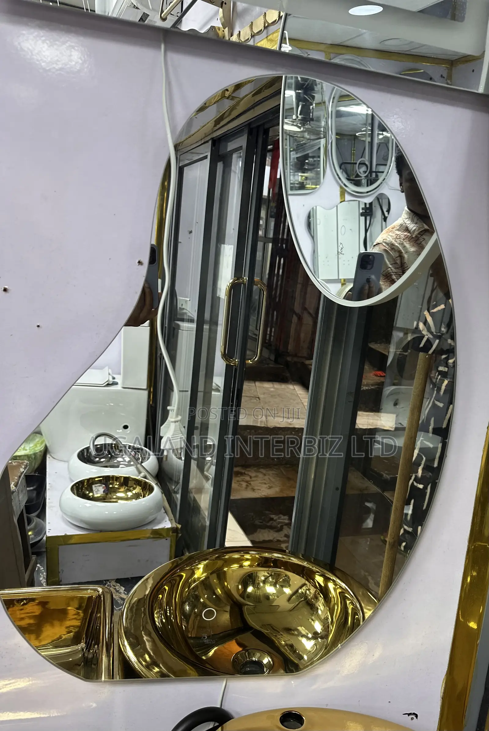 Modern Abstract Led Smart Mirror