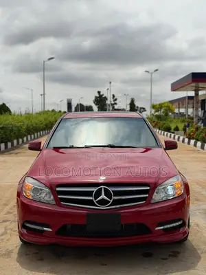 Mercedes-Benz C-Class C 300 4MATIC (W204) 2010 Red