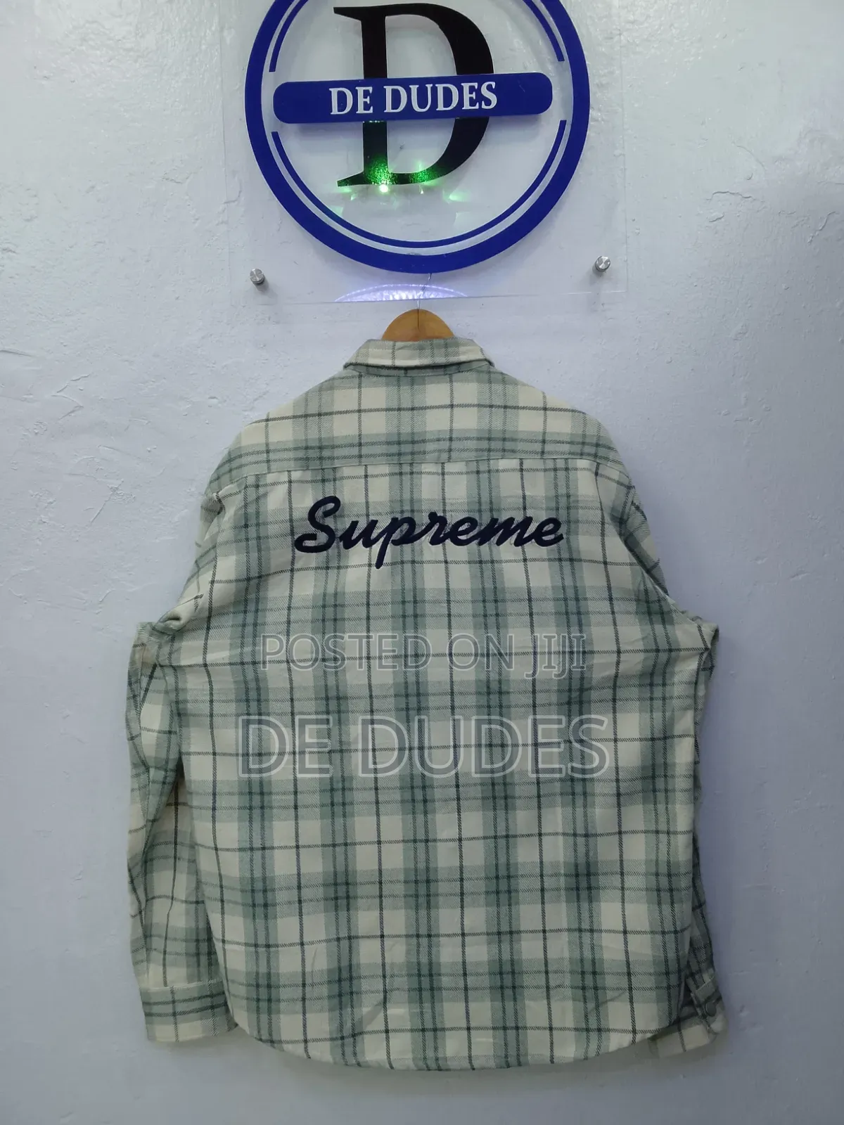 Supreme Checkers Shirt