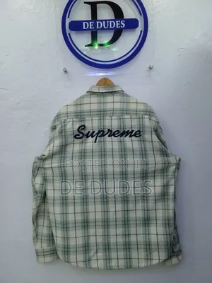 Supreme Checkers Shirt