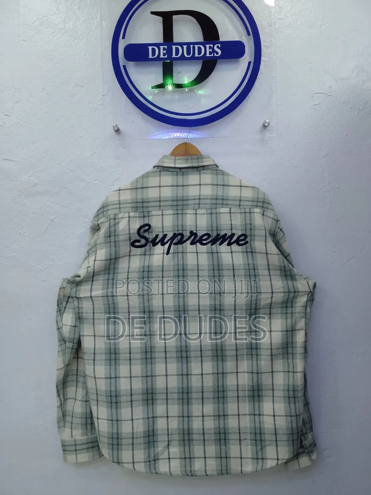 Supreme Checkers Shirt