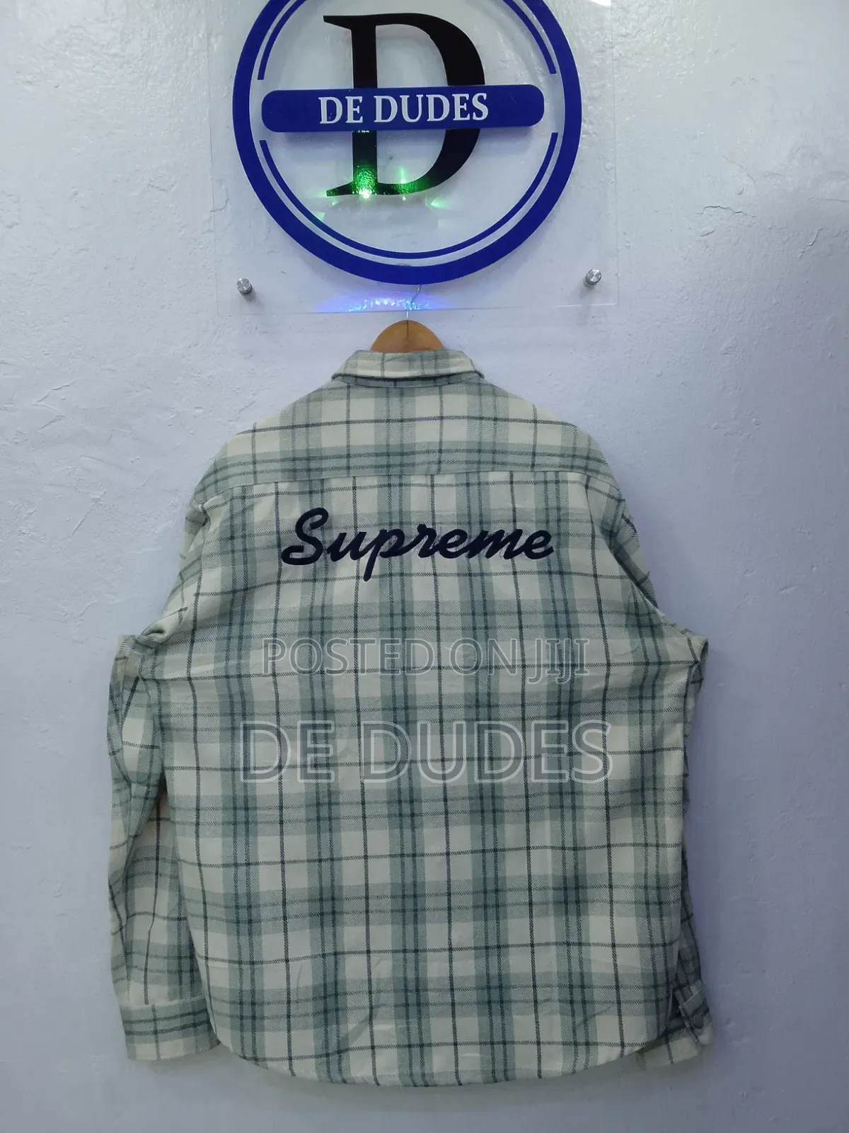 Supreme Checkers Shirt
