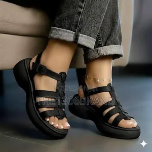 Women's Lightweight Platform Comfort Sandals–Casual Summer Wedge Shoes