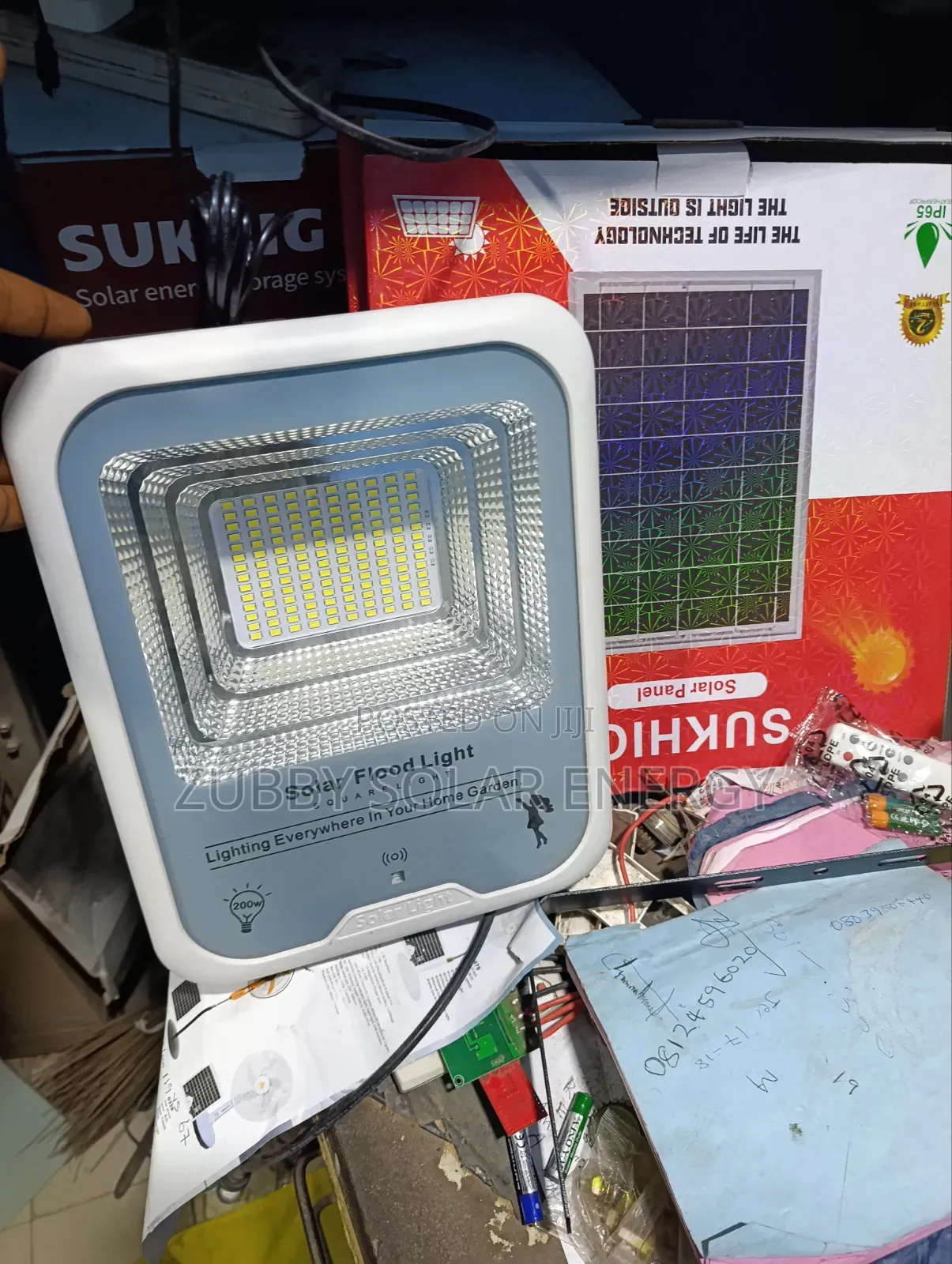 300w Sms All In One Solar Floodlight