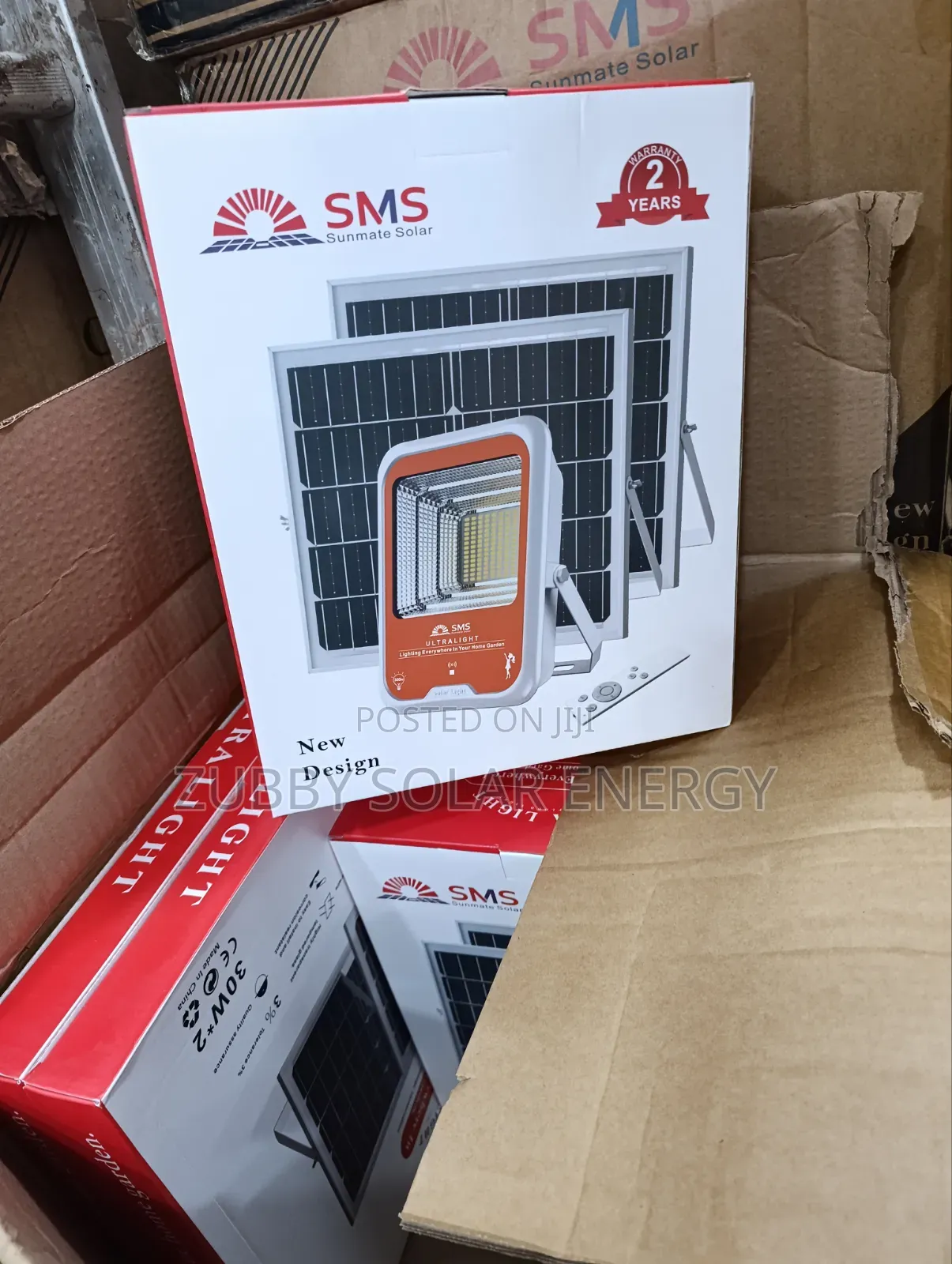 300w Sms All In One Solar Floodlight