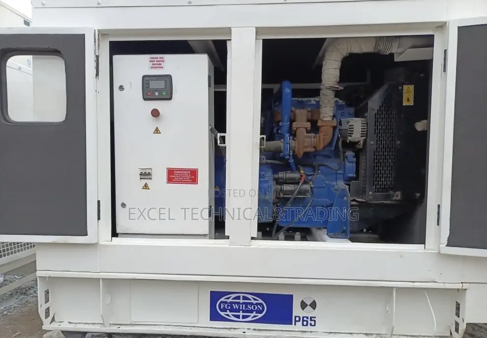 Fg Wilson Soundproof Diesel Generator 65kva