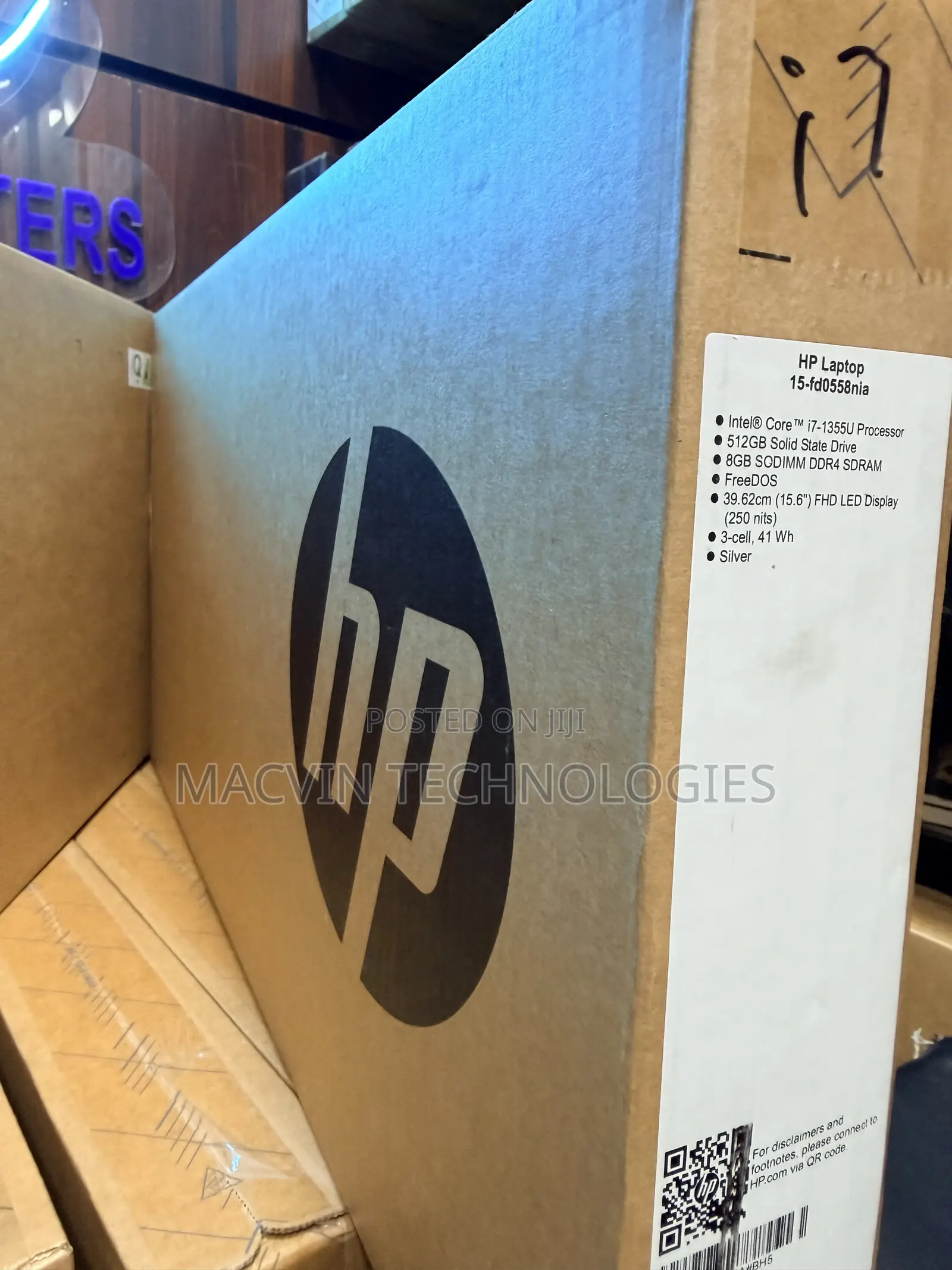 New Laptop HP 15 8GB Intel Core i7 SSD 512GB