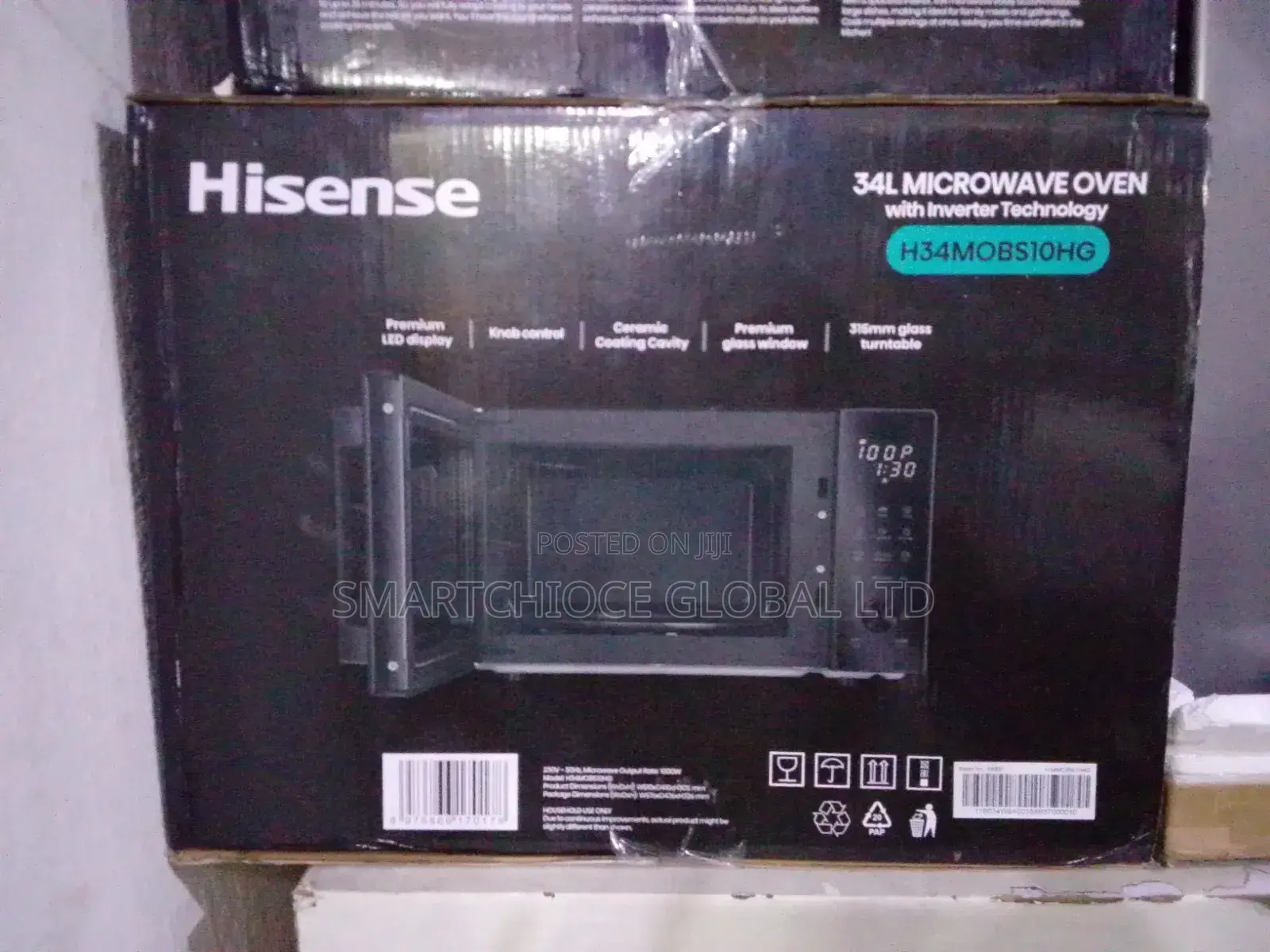 Hisense 34l Microwave Oven