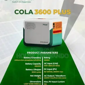 Portable Solar Generator and Inverter Power Station