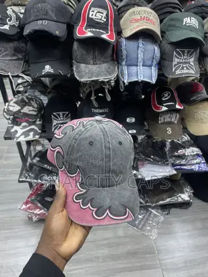 Acid Washed Denim Cap