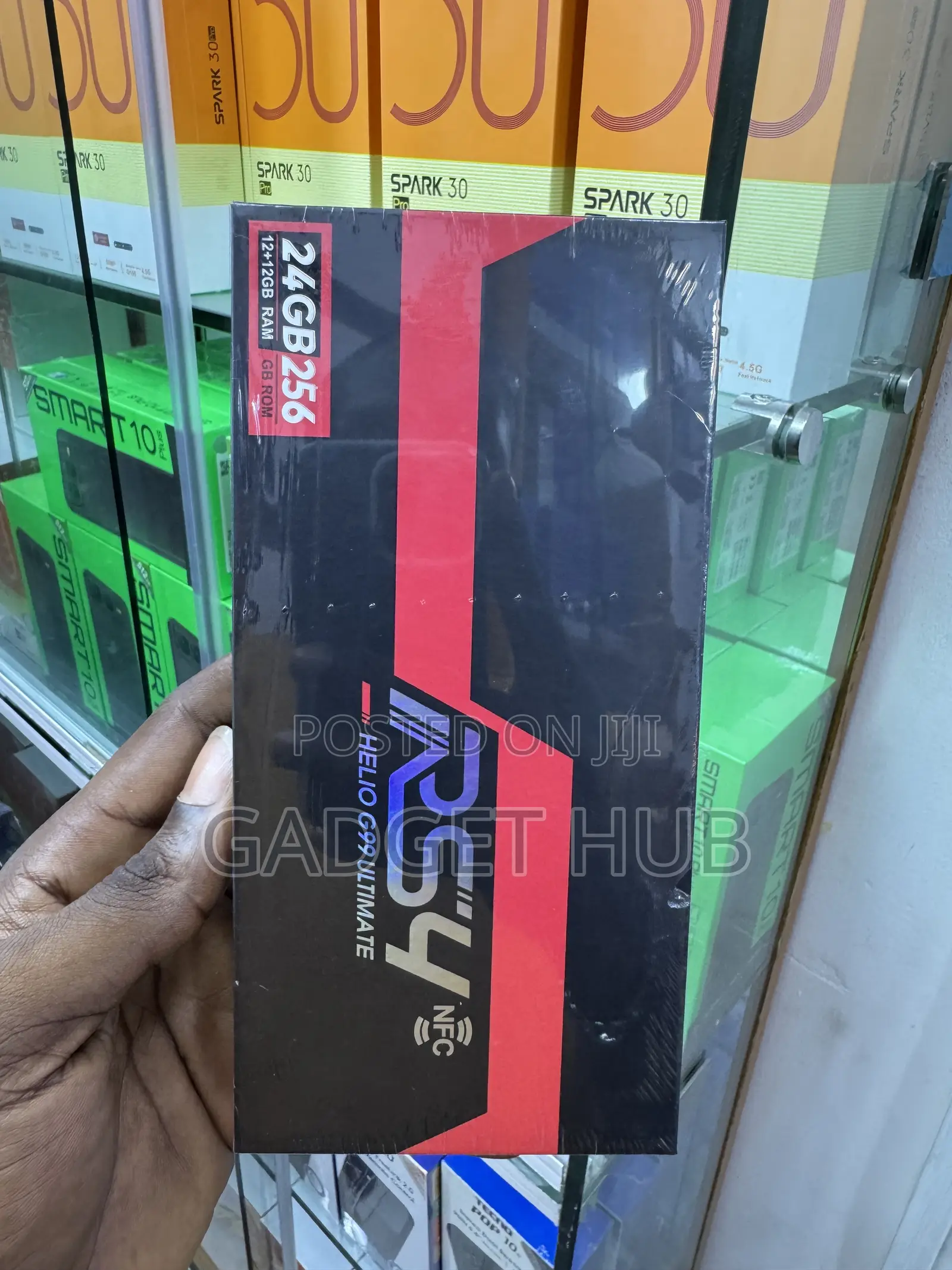 New Itel RS4 256 GB Black