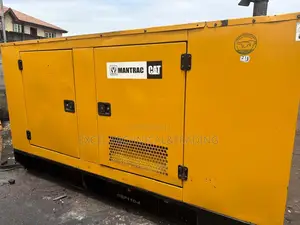 Cat Mantrac Soundproof Diesel Generator. 100 Kva