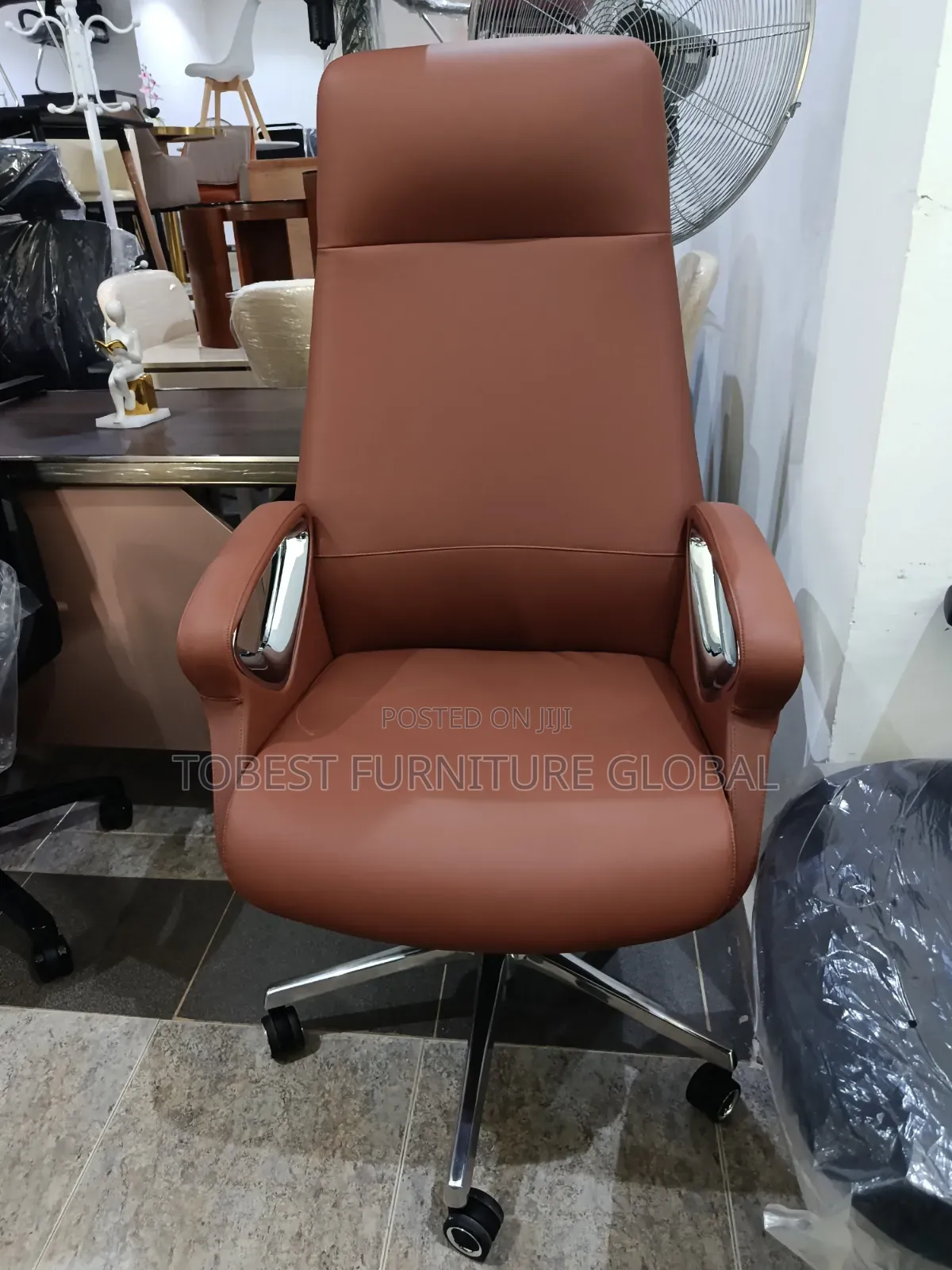 Premium Executive Brown Office Chair