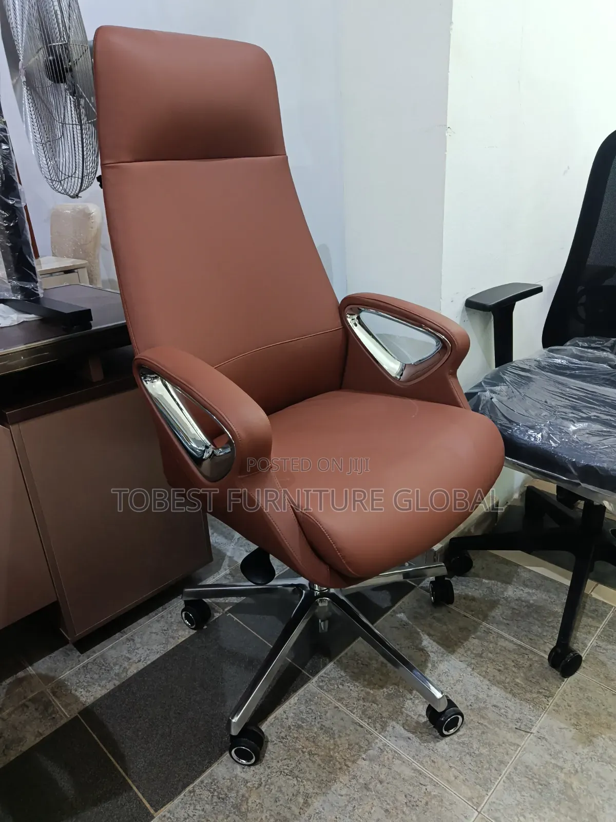 Premium Executive Brown Office Chair
