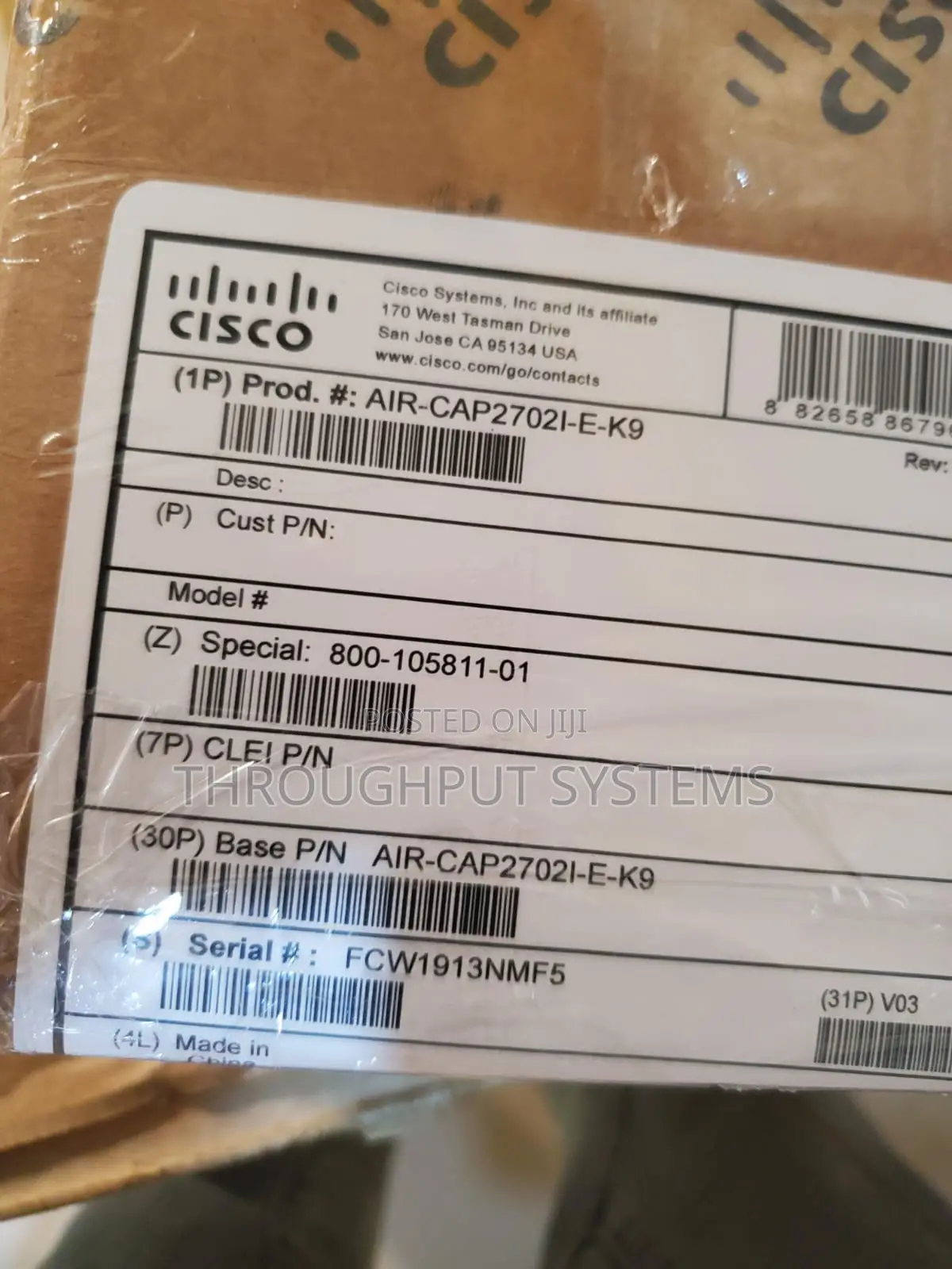 Cisco Air-Cap2702l-E-