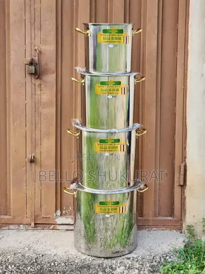 4 Set of Original Stock Pots