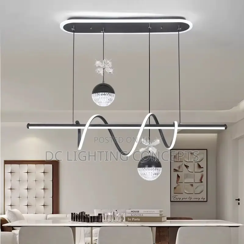 Modern Long Led Aluminum Pendant Light.