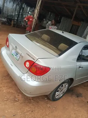 Toyota Corolla 2004 Silver