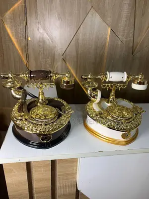 Vintage Ornate Decorative Telephone (Set