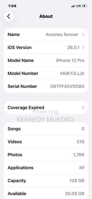 Apple iPhone 12 Pro Max 128 GB Gray