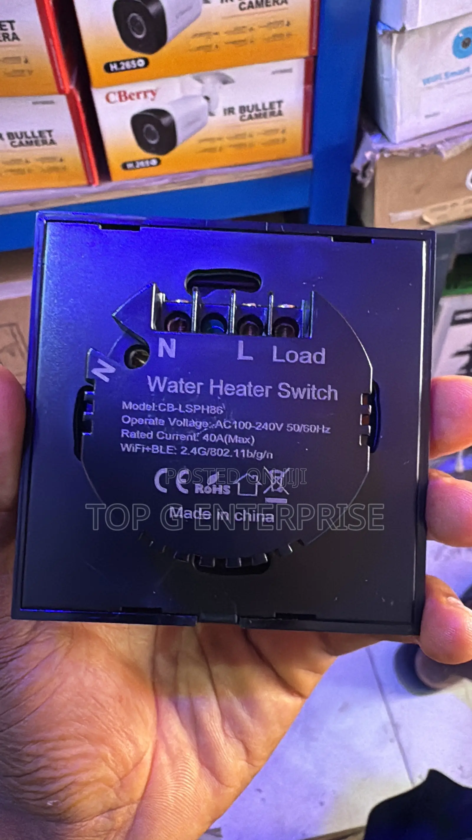 40a Ac/Water Heater Tuya Smart Switch