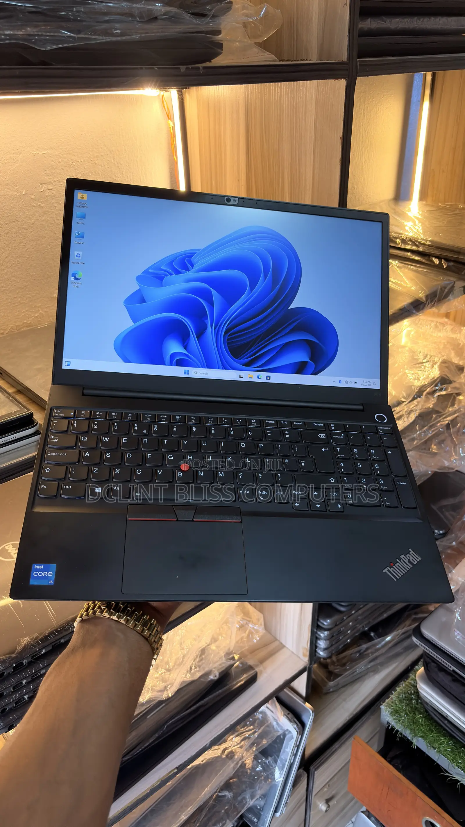 Laptop Lenovo ThinkPad E15 8GB Intel Core i5 SSD 256GB