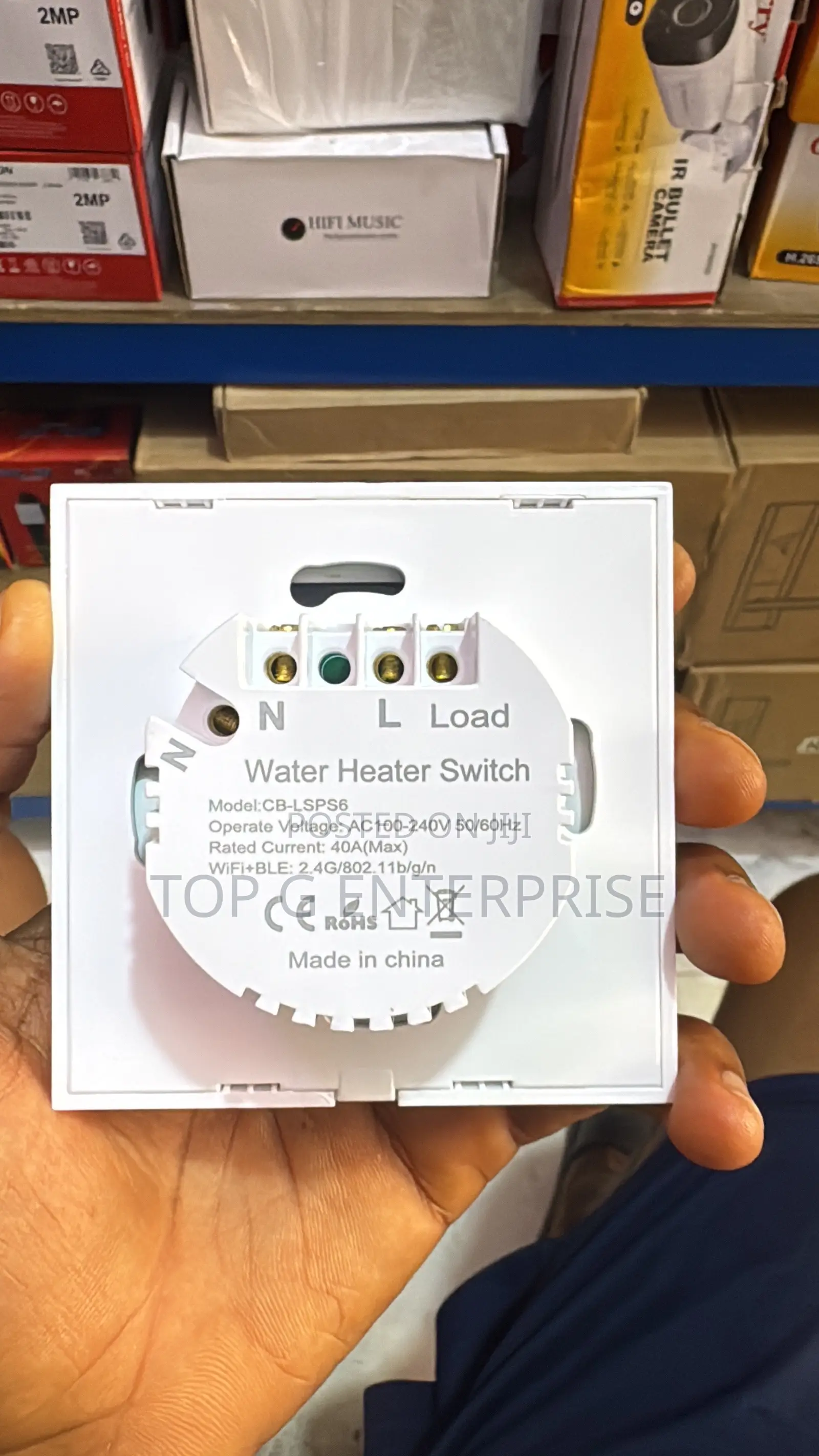 40a Ac/Water Heater Tuya Smart Switch
