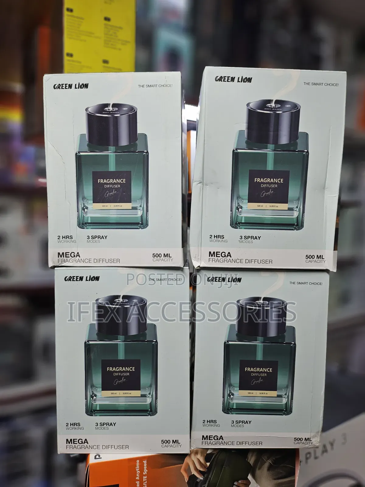 Green Lion Mega Fragrance Diffuser (500 Ml)