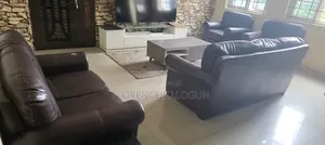 A Set of Leather Sofa