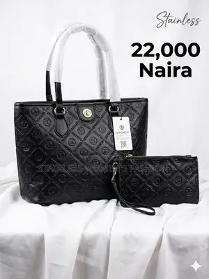 Black Monogram Vintage Handbag