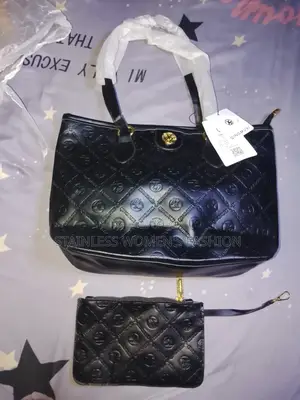 Black Monogram Vintage Handbag